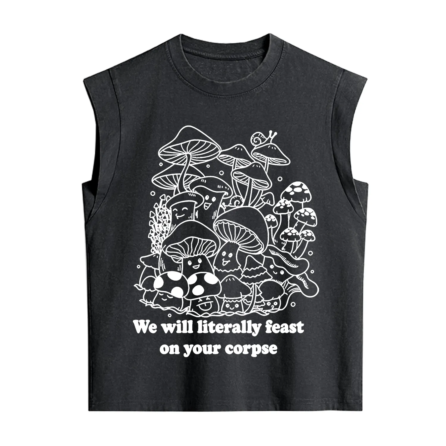 Purplehecate We Will Literally Feast on Your Corpse Vintage Washed Tank