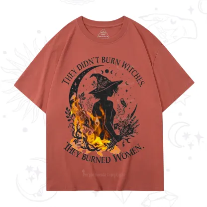 Purplehecate They Didn't Burn Witches T-Shirt