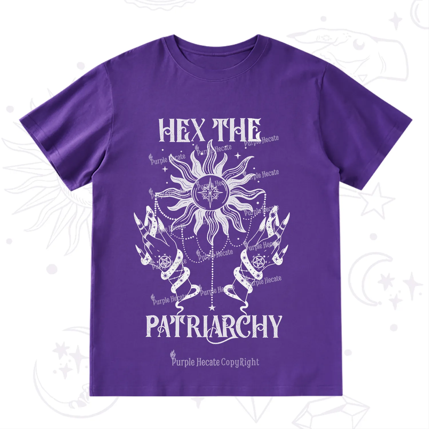 Purplehecate Hex The Patriarchy T-Shirt