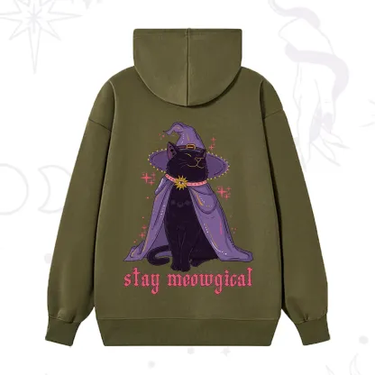 Purplehecate Stay Meowgical Cat Hoodie
