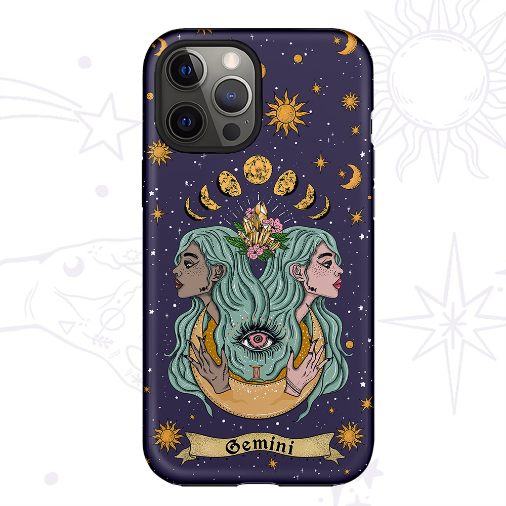 Purplehecate Gemini Zodiac Phone Case