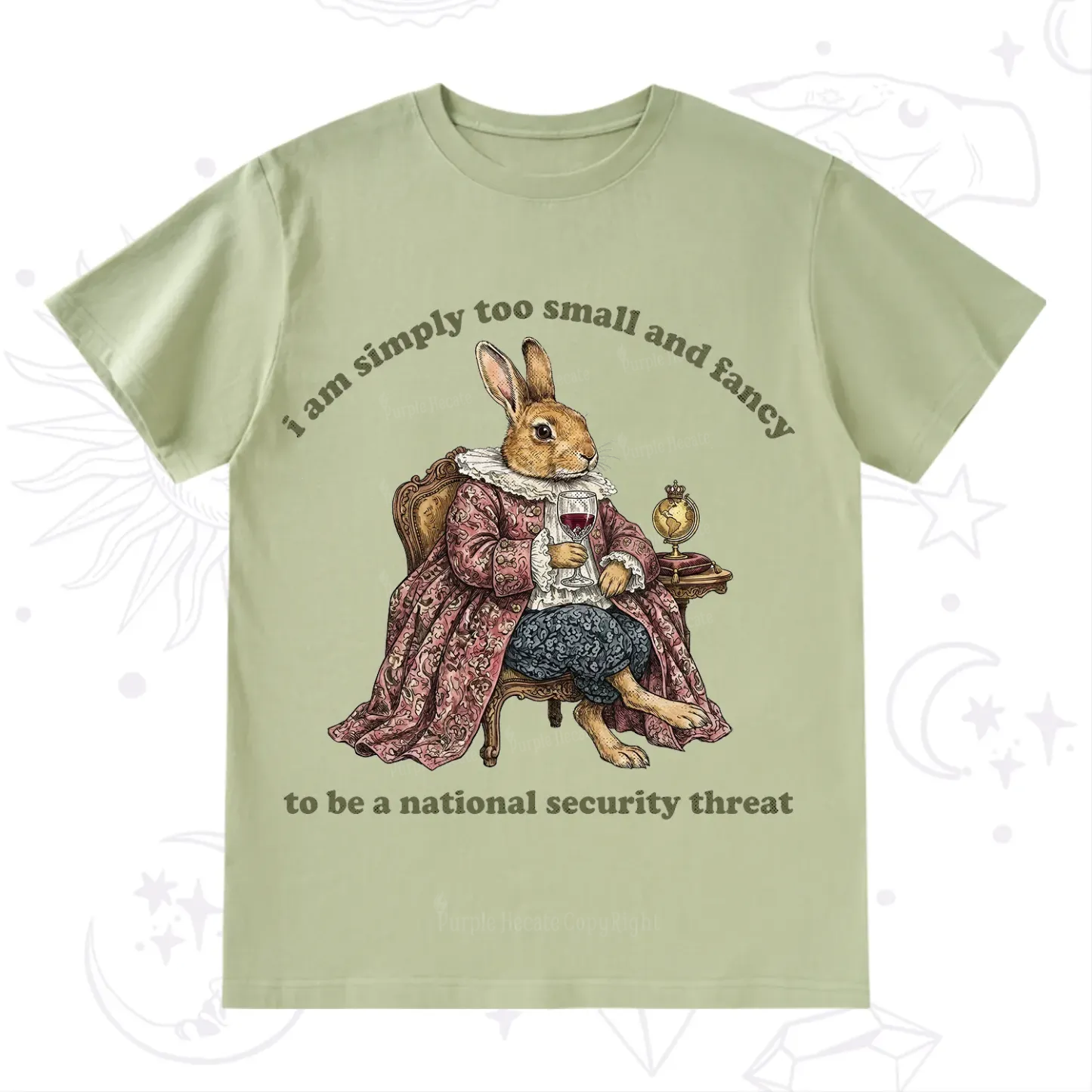 Purplehecate Too Small and Fancy T-Shirt