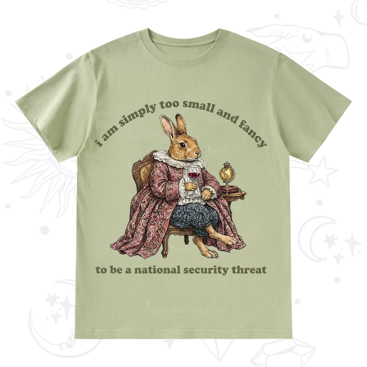 Purplehecate Too Small and Fancy T-Shirt