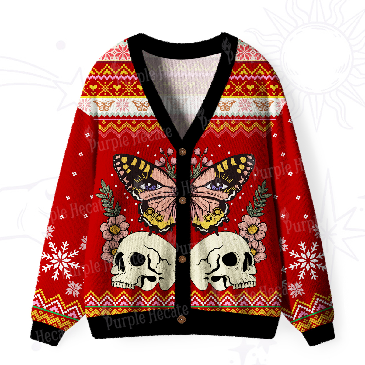 Purplehecate The Endings Won't End You Ugly Cardigan Sweaters