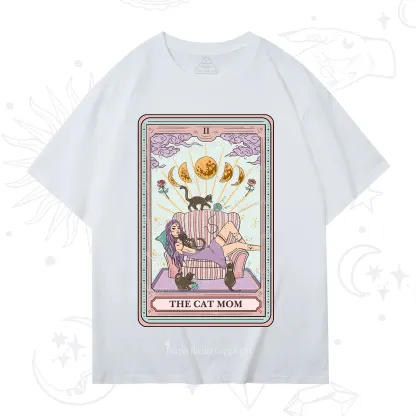 Purplehecate The Cat Mom Tarot T-Shirt