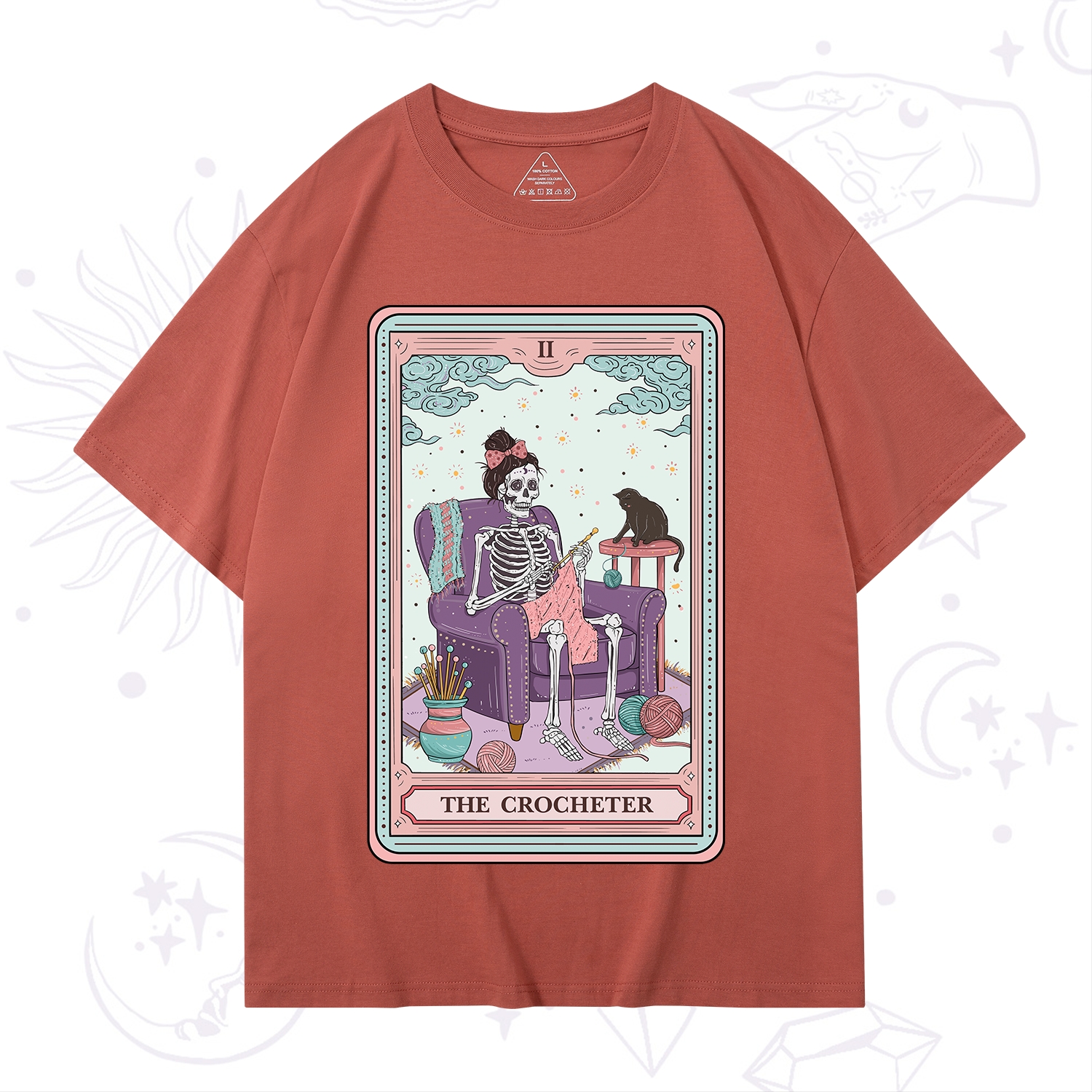 Purplehecate The Crocheter Tarot T-Shirt
