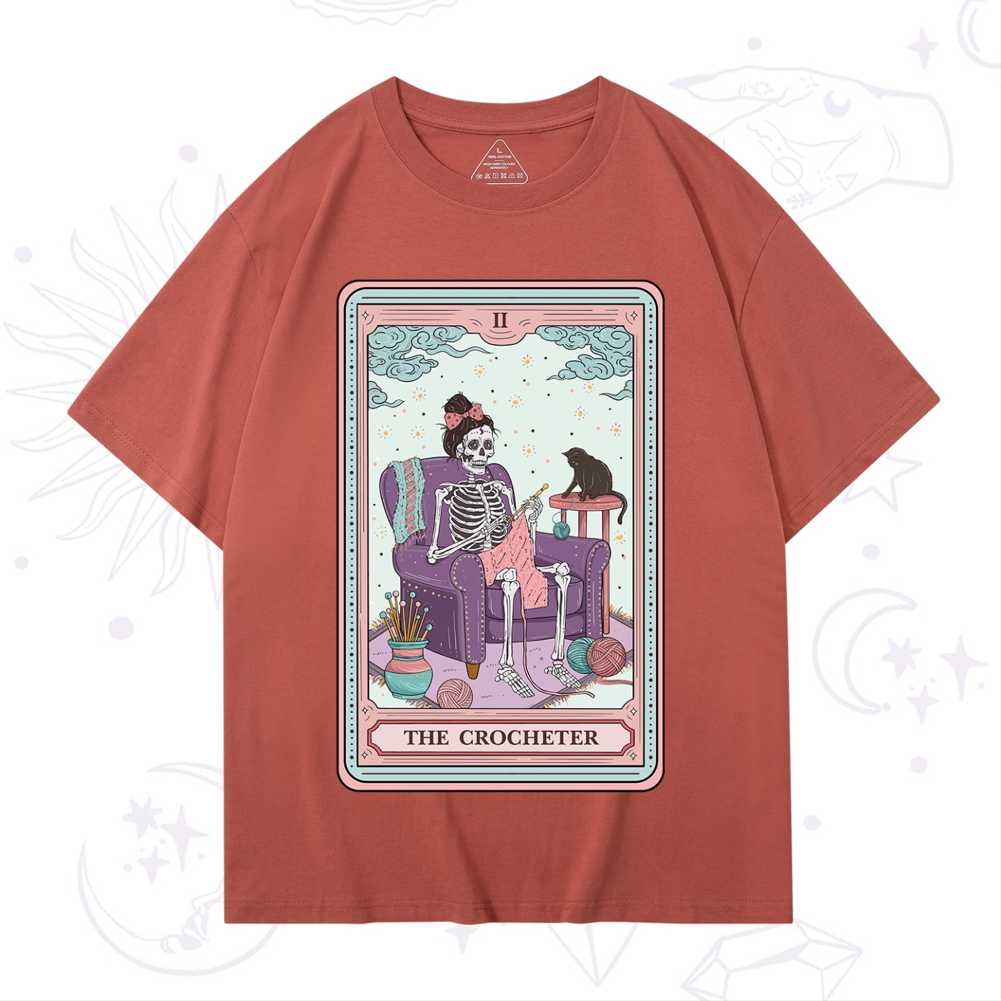Purplehecate The Crocheter Tarot T-Shirt