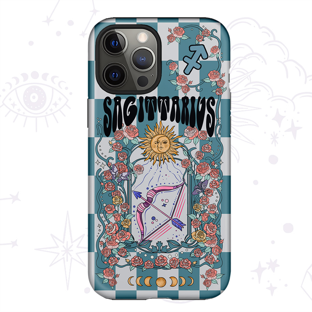 Purplehecate Sagittarius Spirit Zodiac Collage Phone Case
