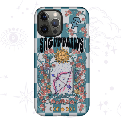 Purplehecate Sagittarius Spirit Zodiac Collage Phone Case