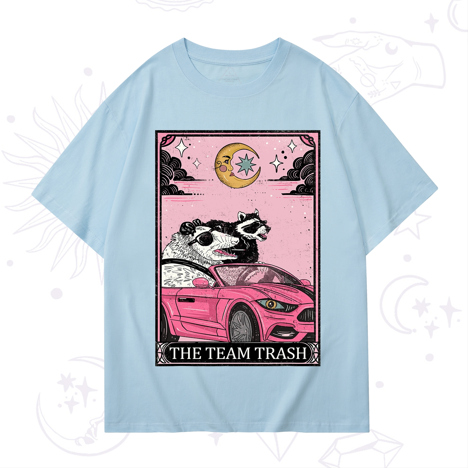 Purplehecate The Team Trash Tarot Card T-Shirt