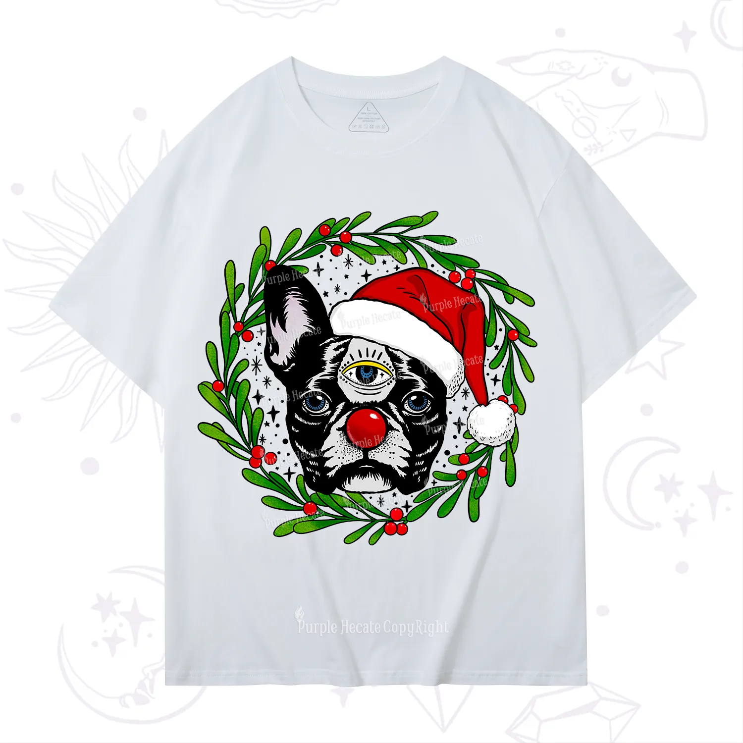 Purplehecate Like A Boss Christmas T-Shirt