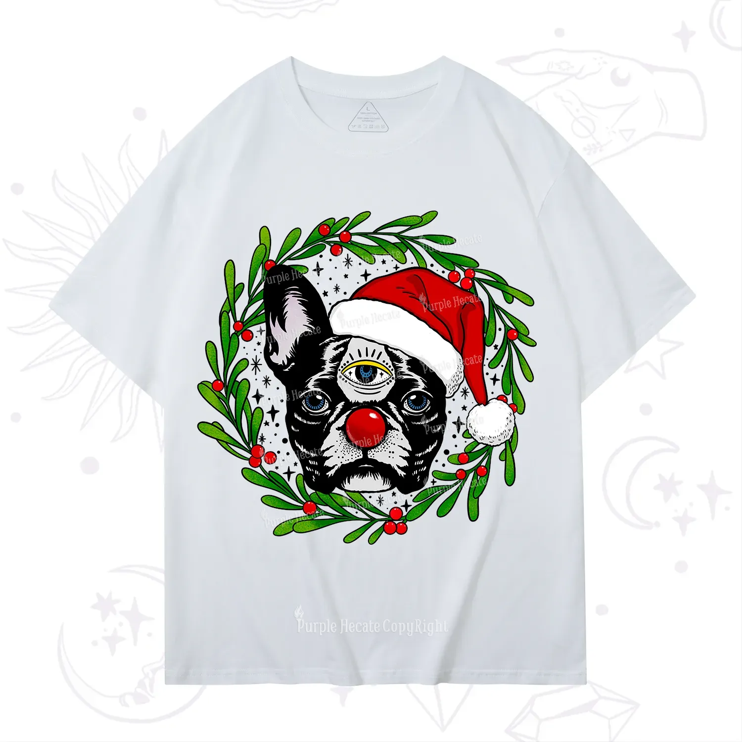 Purplehecate Like A Boss Christmas T-Shirt