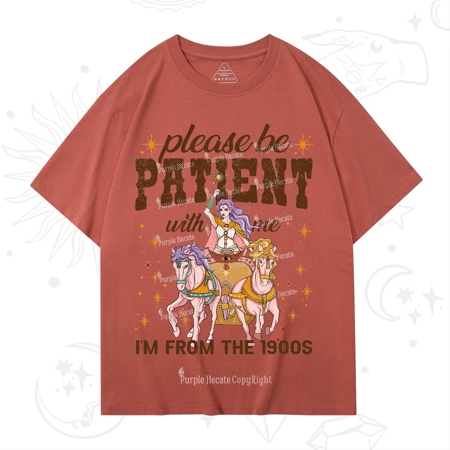 Purplehecate Please Be Patient With Me I'm From The 1900s T-Shirt