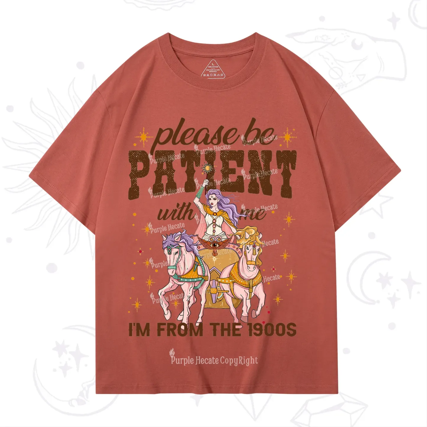 Purplehecate Please Be Patient With Me I'm From The 1900s T-Shirt