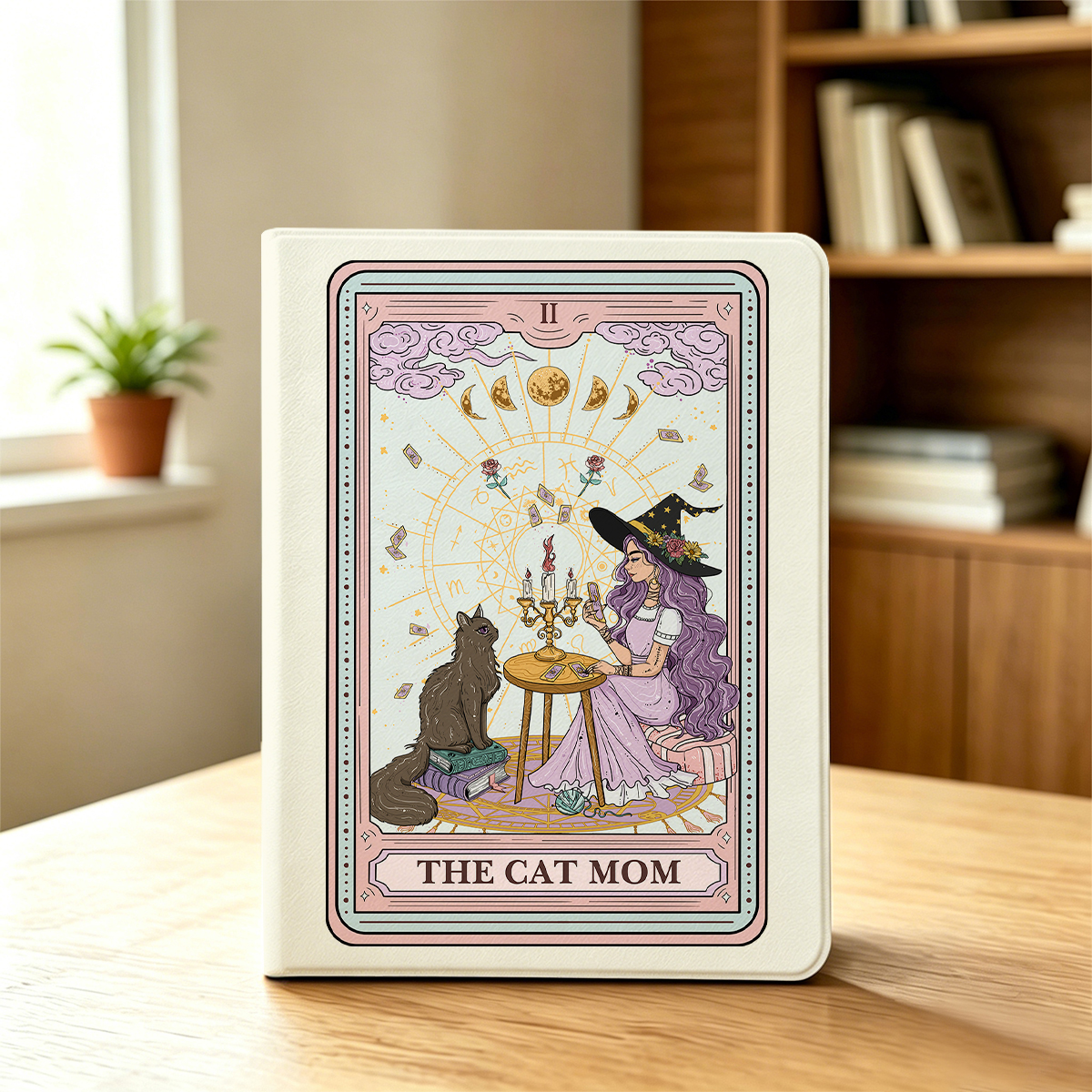 Purplehecate The Cat Witch Mom Tarot iPad Case