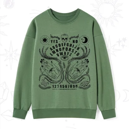 Purplehecate Ouija Spirit Board Sweatshirt