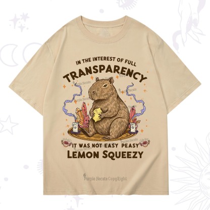 Purplehecate Funny Capybara T-Shirt