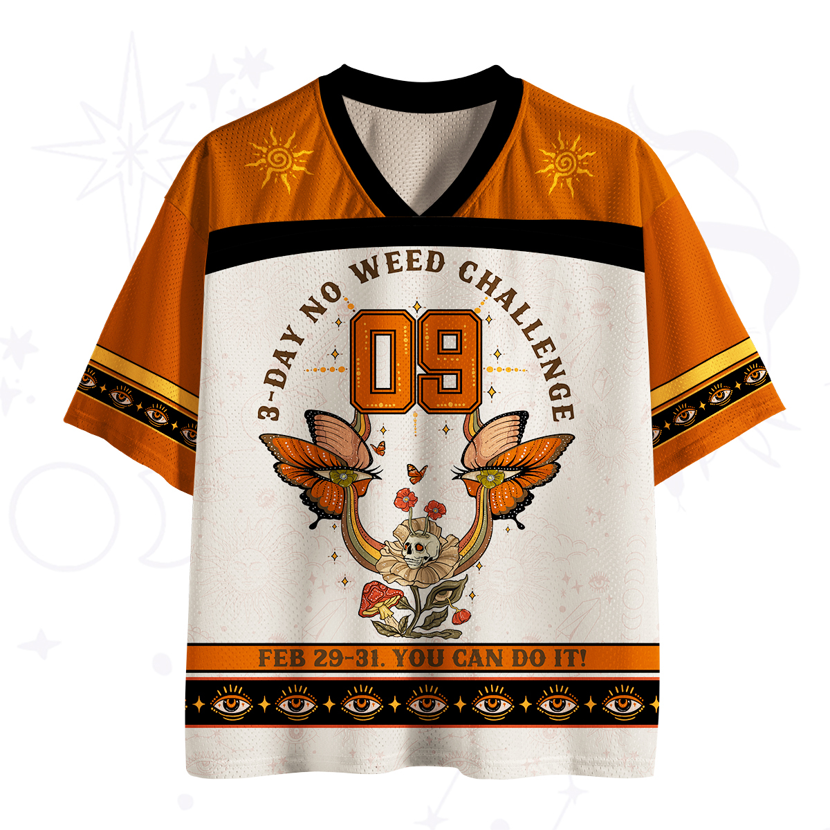 Purplehecate 3 Day No Weed Challenge Mesh Jersey