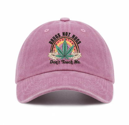 Purplehecate Drugs Not Hugs Baseball Cap