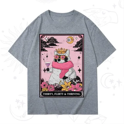 Purplehecate The Thirty Flirty Thriving Oracle Card T-Shirt