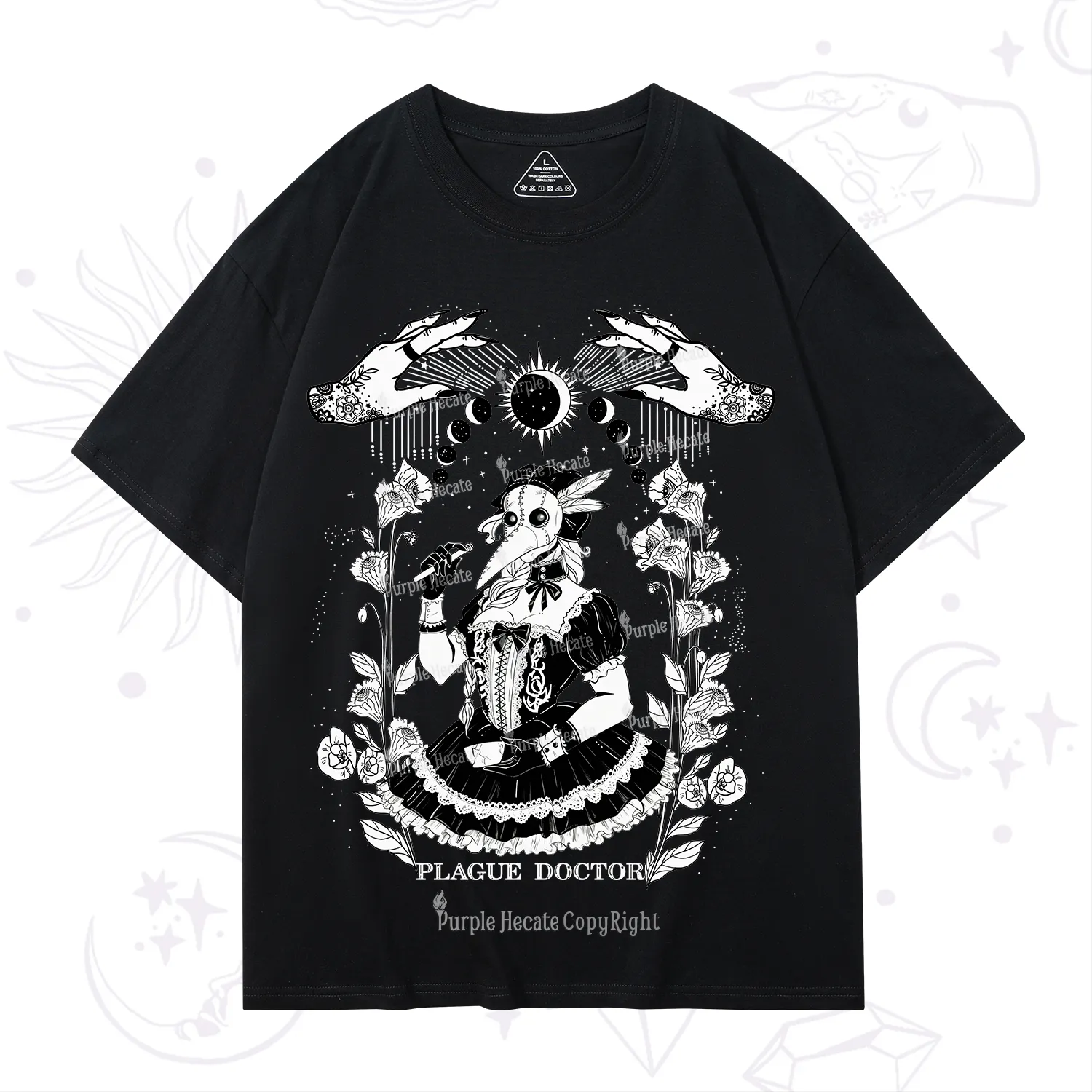 Purplehecate Plague Doctor T-Shirt