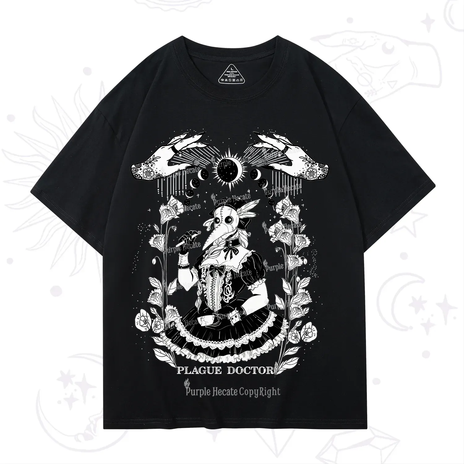 Purplehecate Plague Doctor T-Shirt