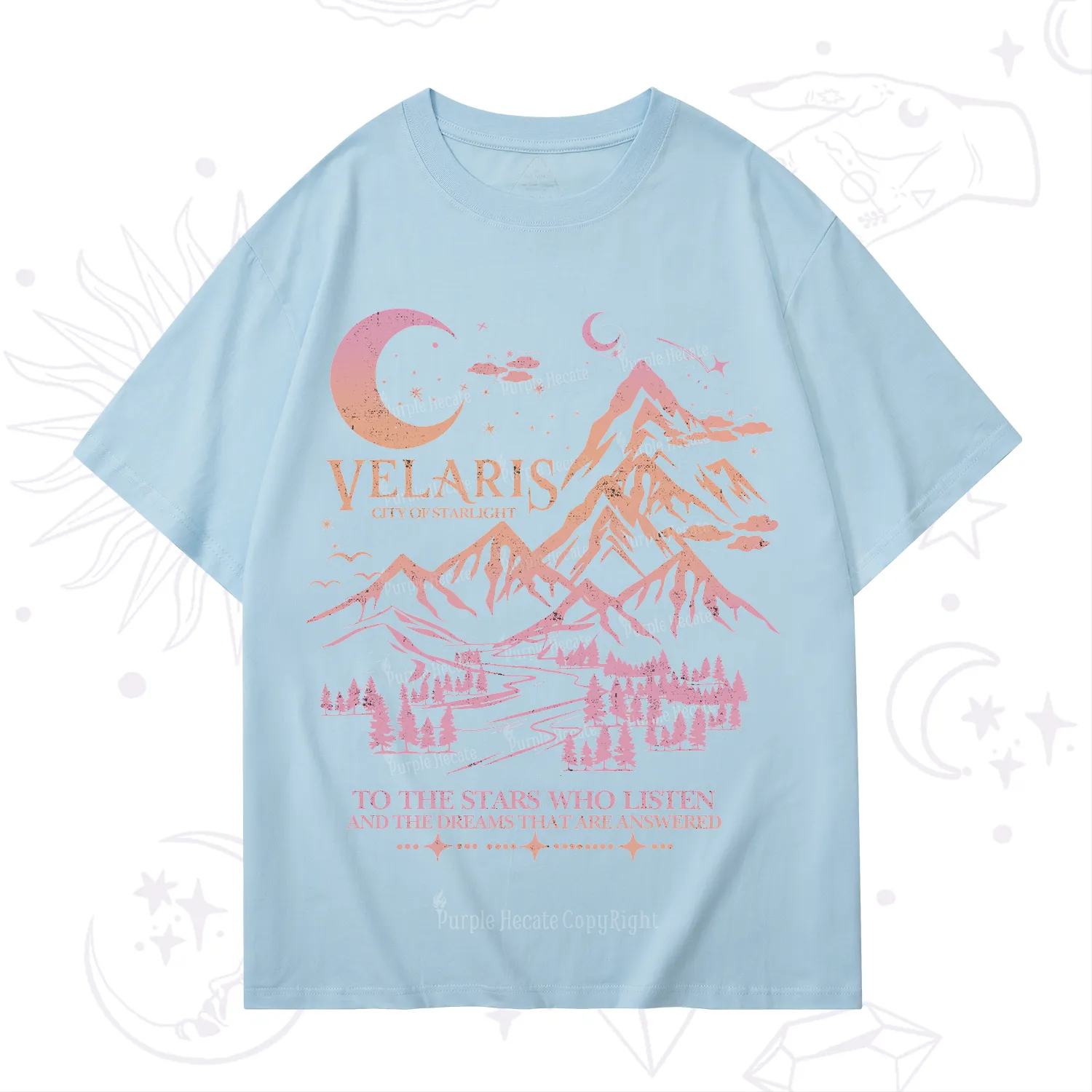 Purplehecate Echoes of the Hidden City T-Shirt