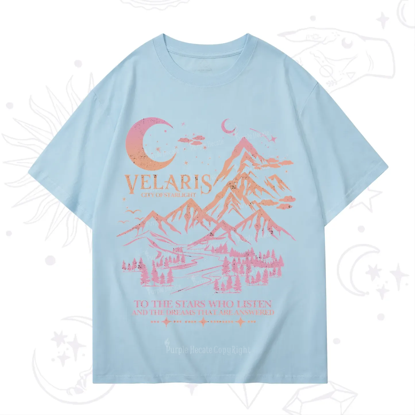 Purplehecate Echoes of the Hidden City T-Shirt