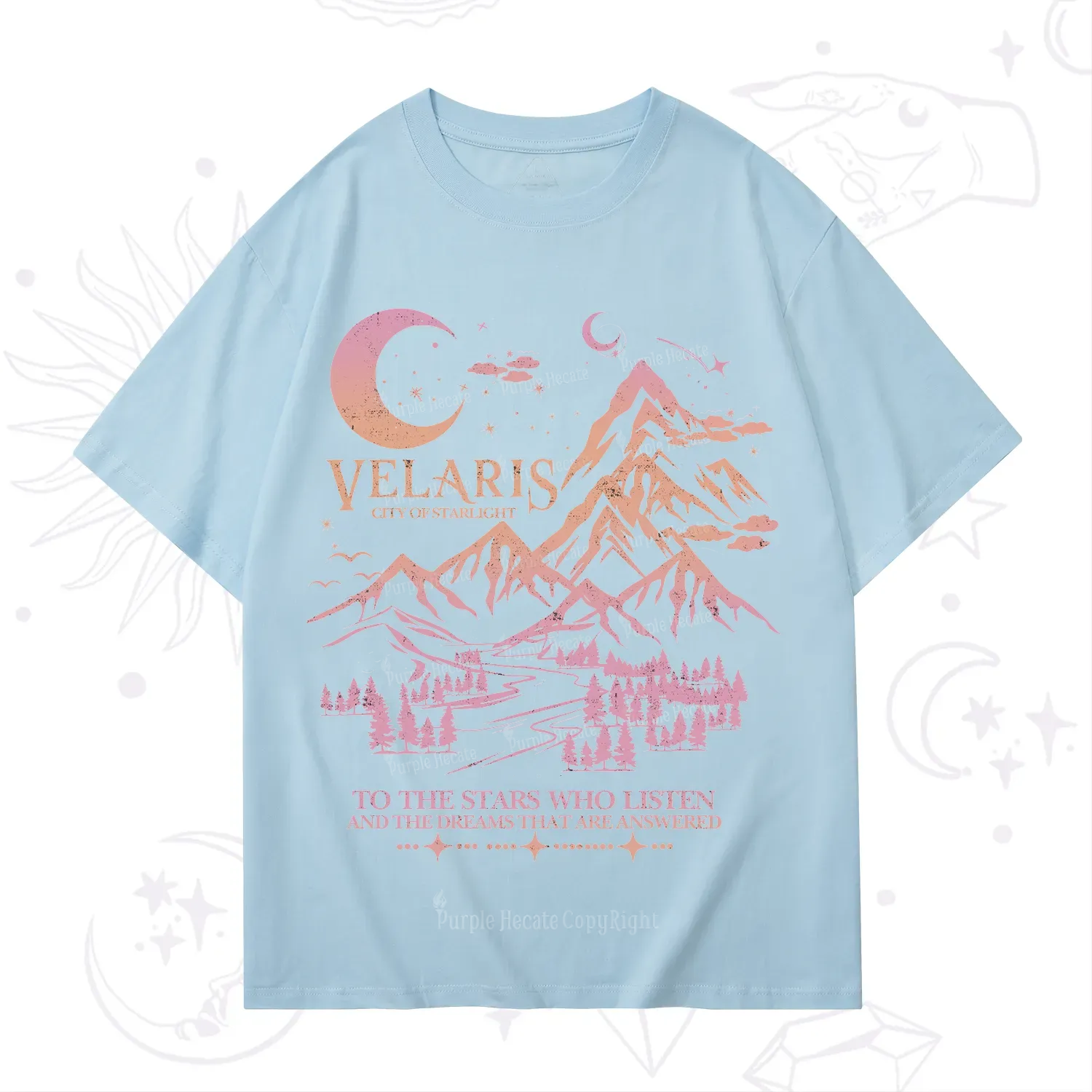 Purplehecate Echoes of the Hidden City T-Shirt