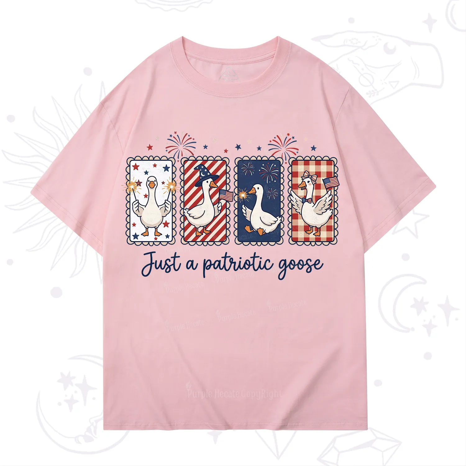 Purplehecate Just A Patriotic Goose T-Shirt