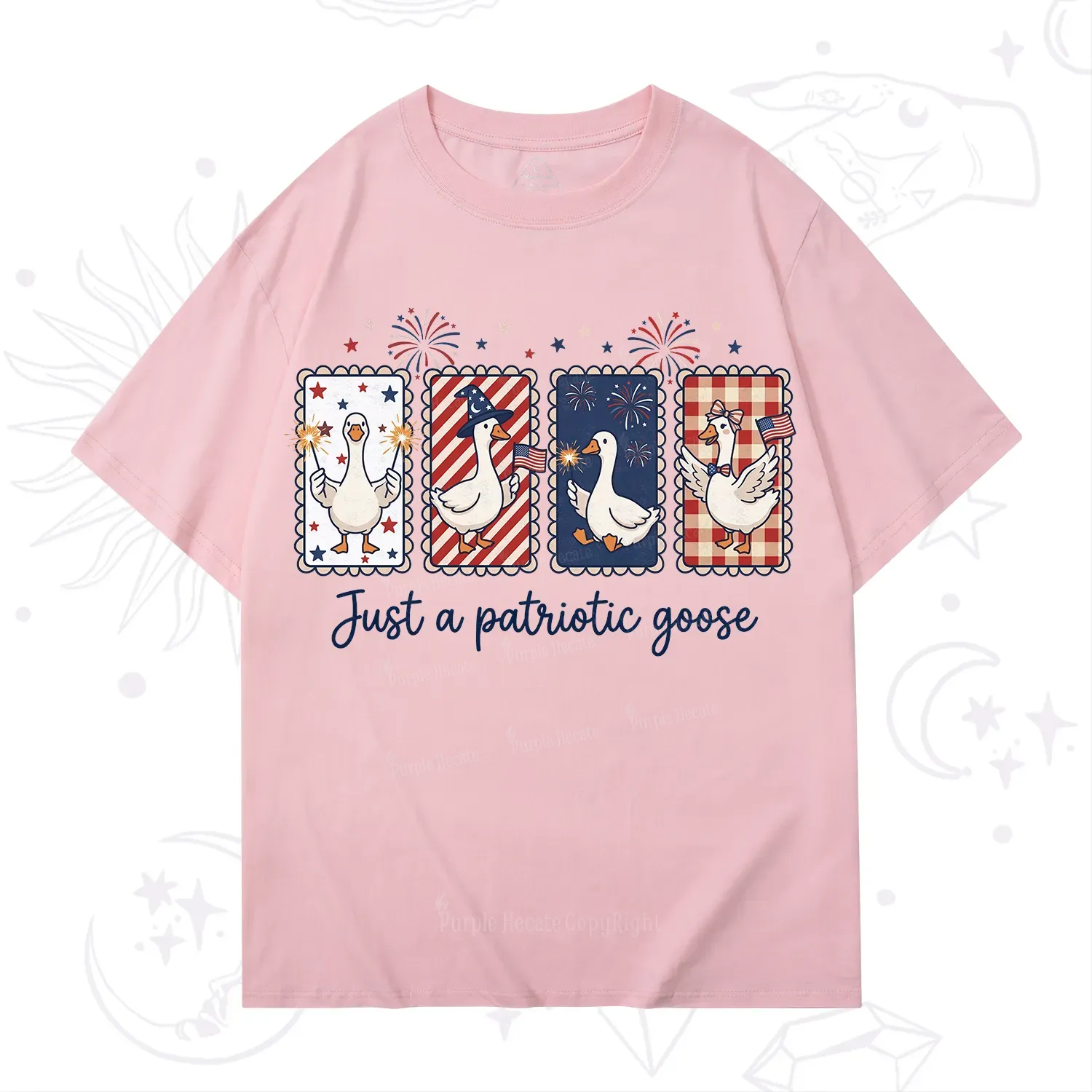 Purplehecate Just A Patriotic Goose T-Shirt