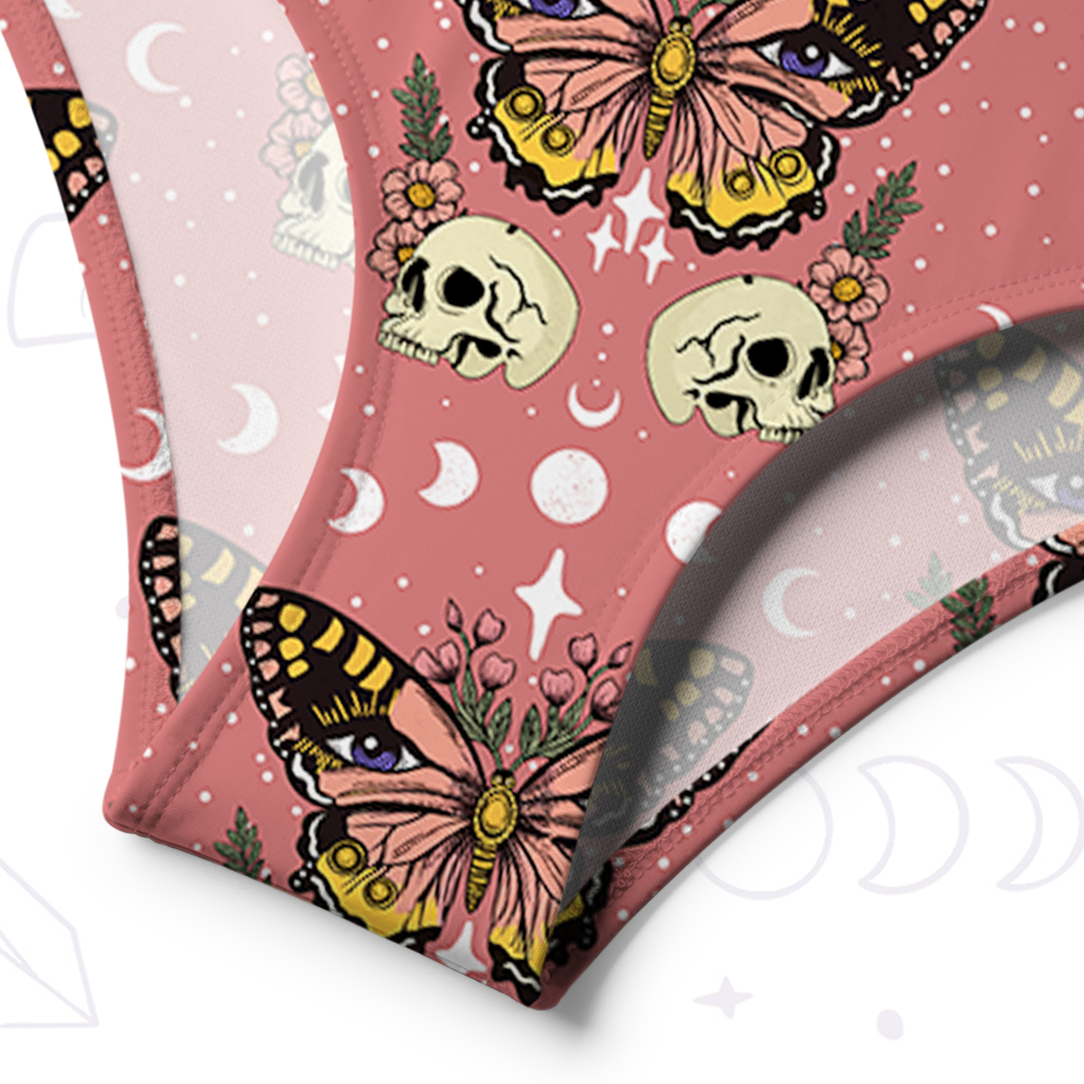 Purplehecate The Endings Won't End You One-Shoulder One-Piece Swimsuit