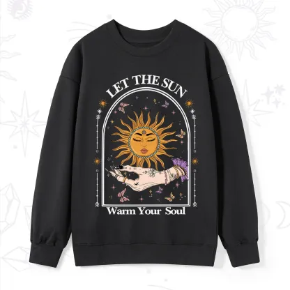 Purplehecate Let The Sun Warm Your Soul Sweatshirt