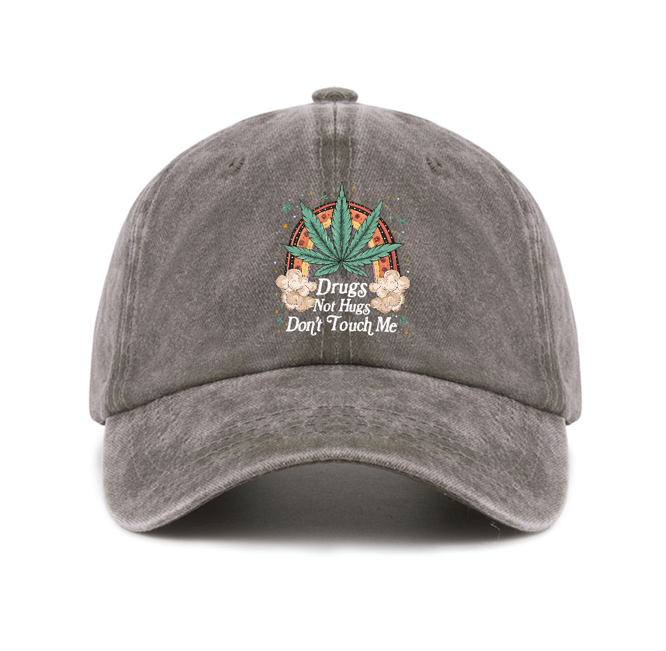 Purplehecate Drugs Not Hugs Baseball Cap