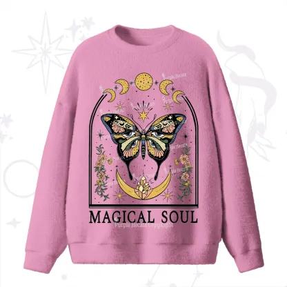 Purplehecate Magical Soul Fuzzy Ugly Sweater