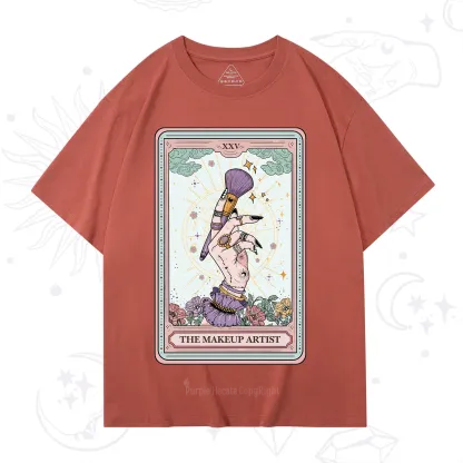 Purplehecate The Makeup Artist Tarot T-Shirt