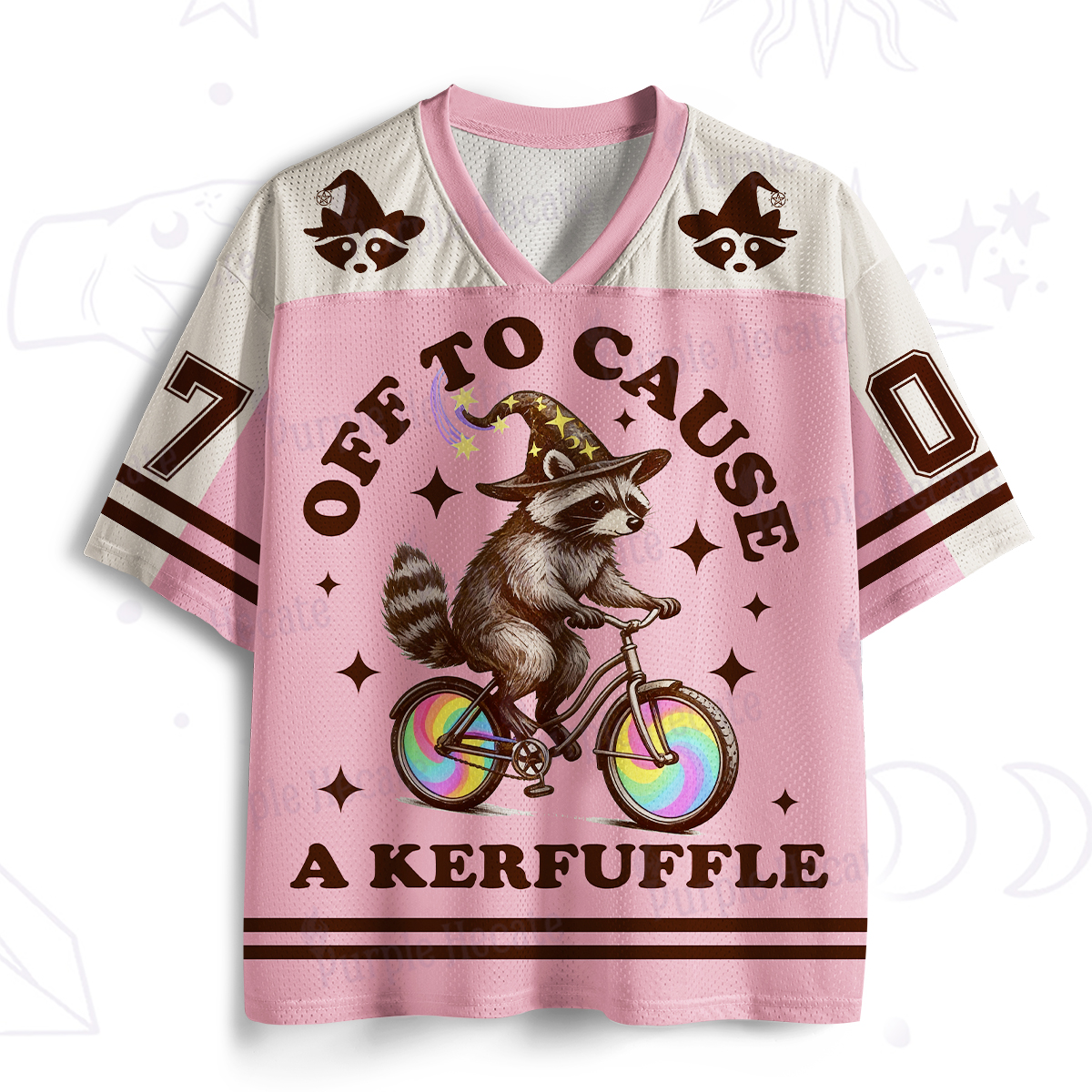 Purplehecate Off To Cause A Kerfuffle Mesh Jersey