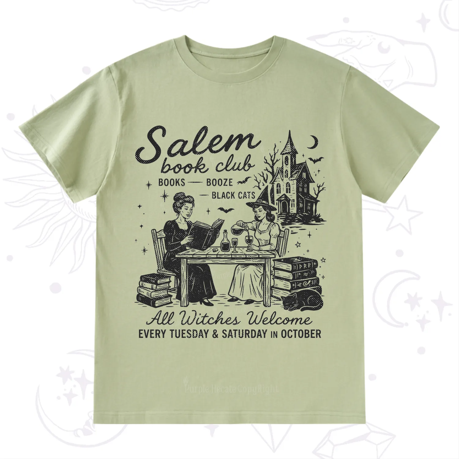 Purplehecate Salem Book Club T-Shirt