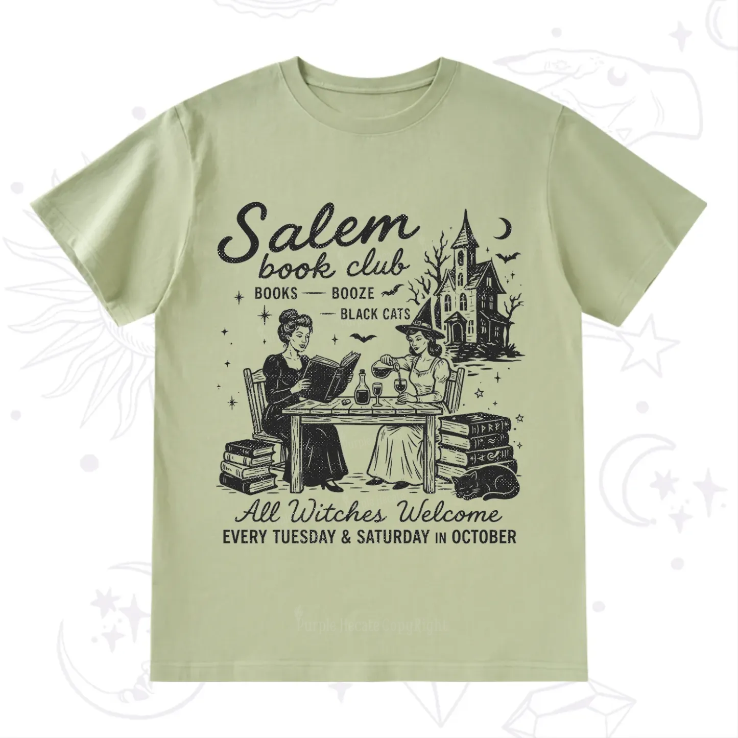 Purplehecate Salem Book Club T-Shirt