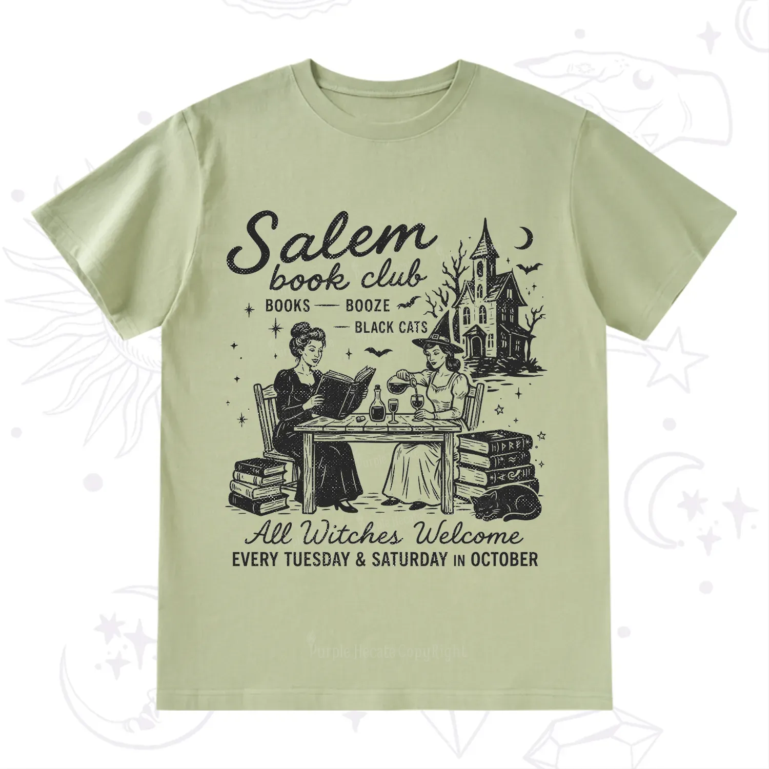 Purplehecate Salem Book Club T-Shirt