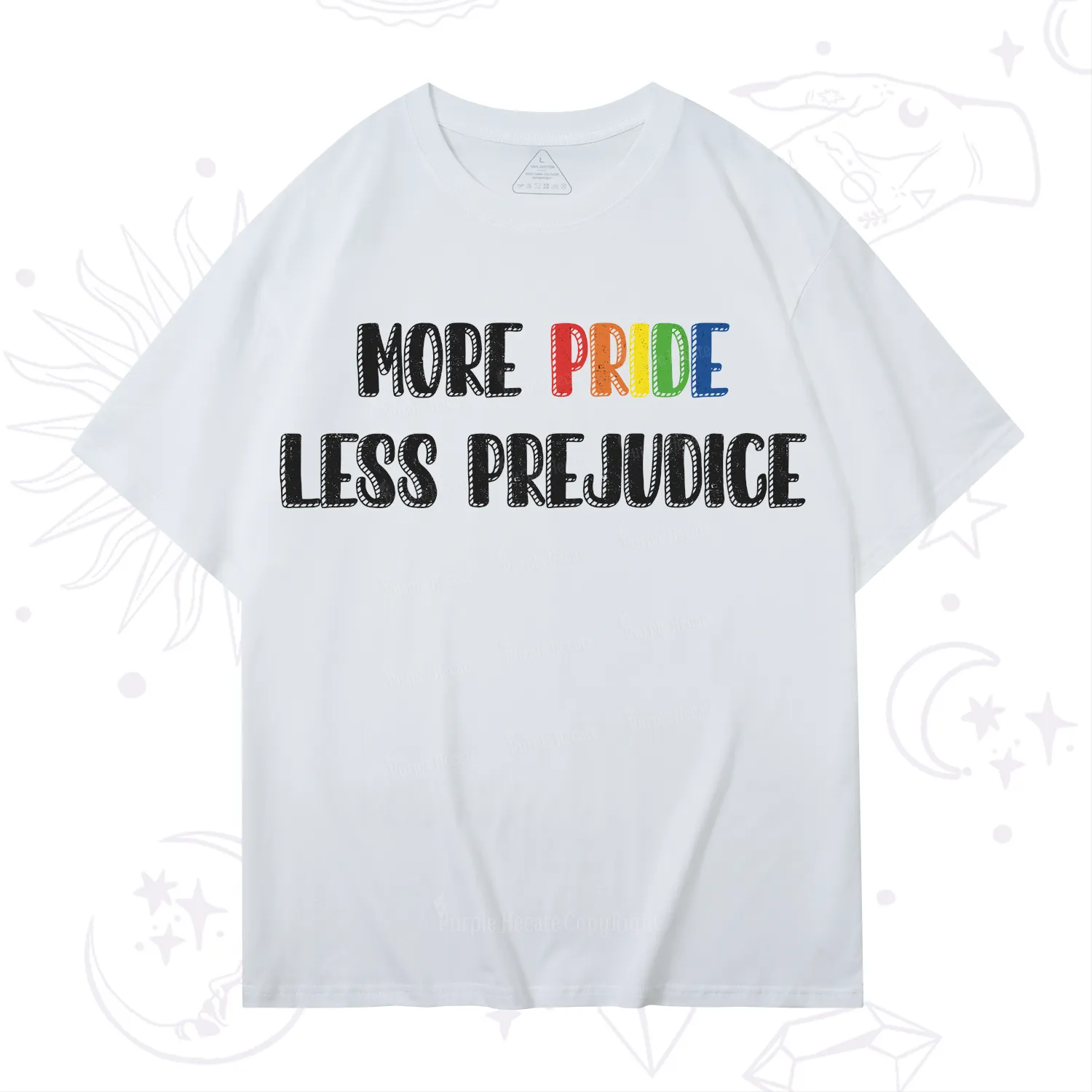 Purplehecate More Pride Less Prejudice T-Shirt