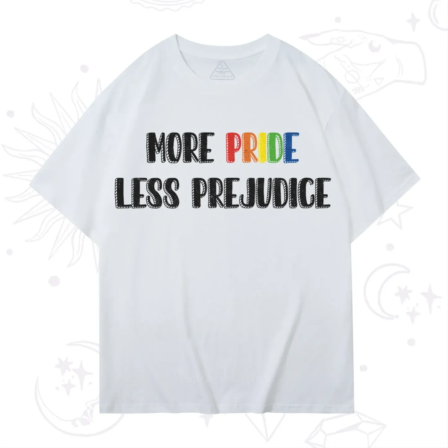 Purplehecate More Pride Less Prejudice T-Shirt