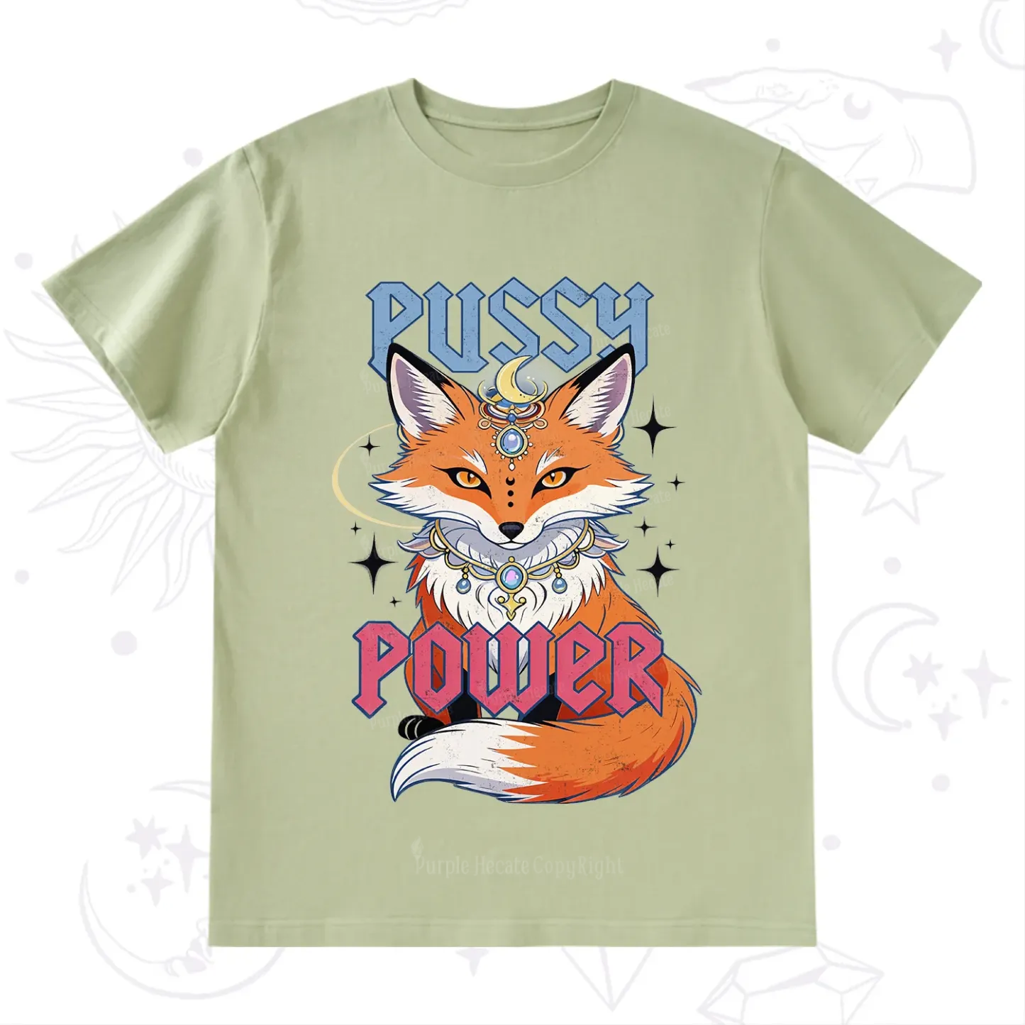 Purplehecate Pussy Power T-Shirt