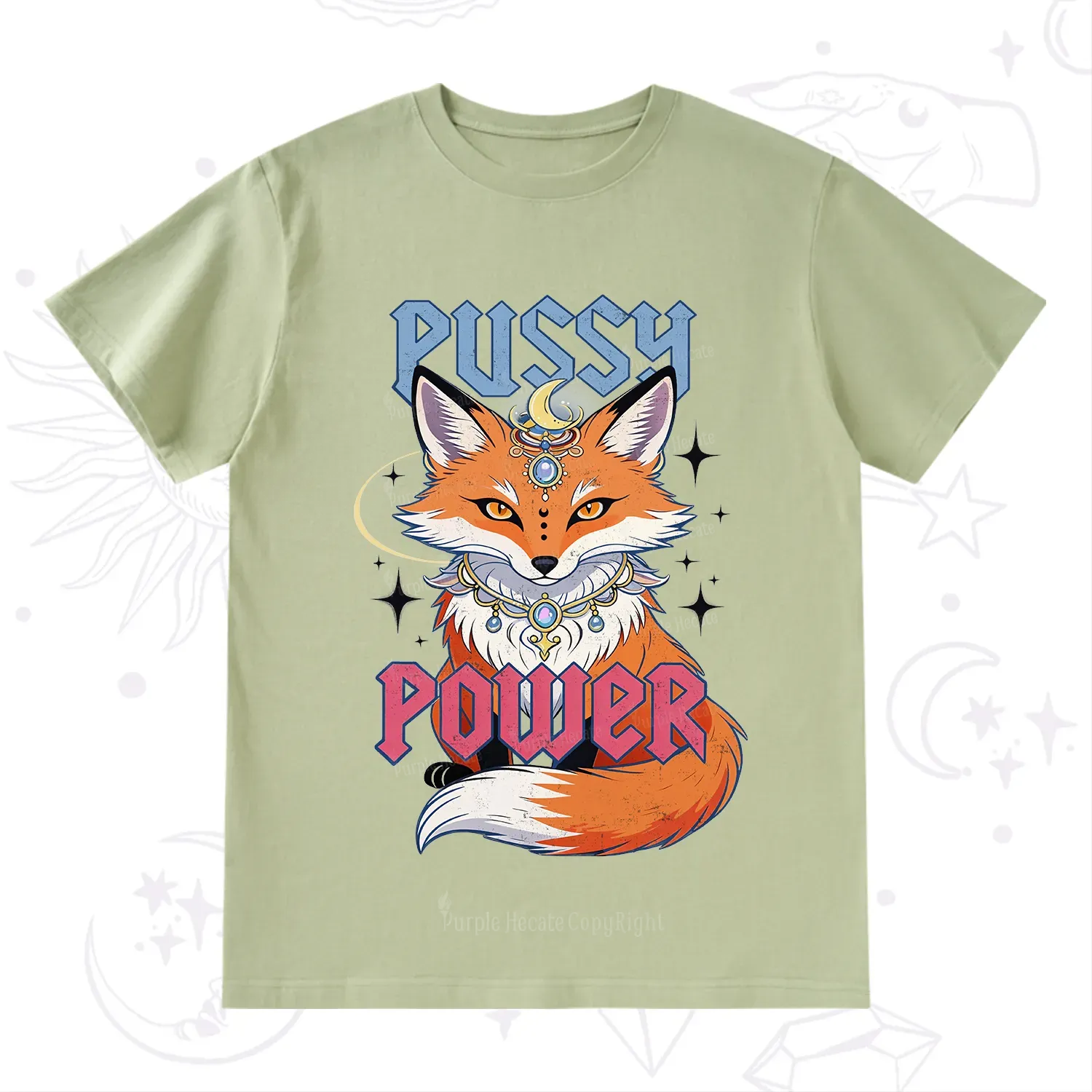 Purplehecate Pussy Power T-Shirt