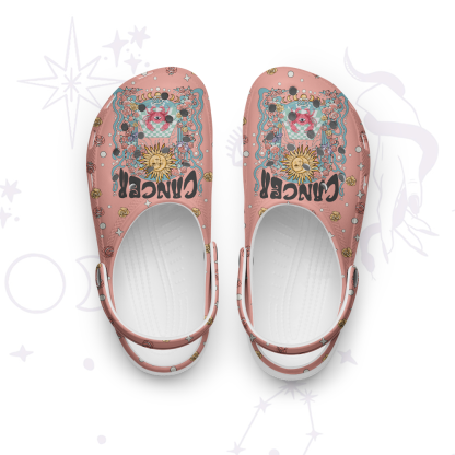 Purplehecate Cancer Spirit Zodiac Rubber Clogs