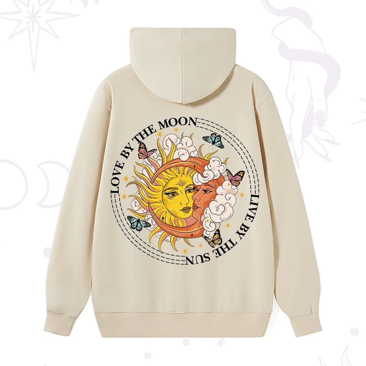Purplehecate Live By The Sun Love By The Moon Hoodie