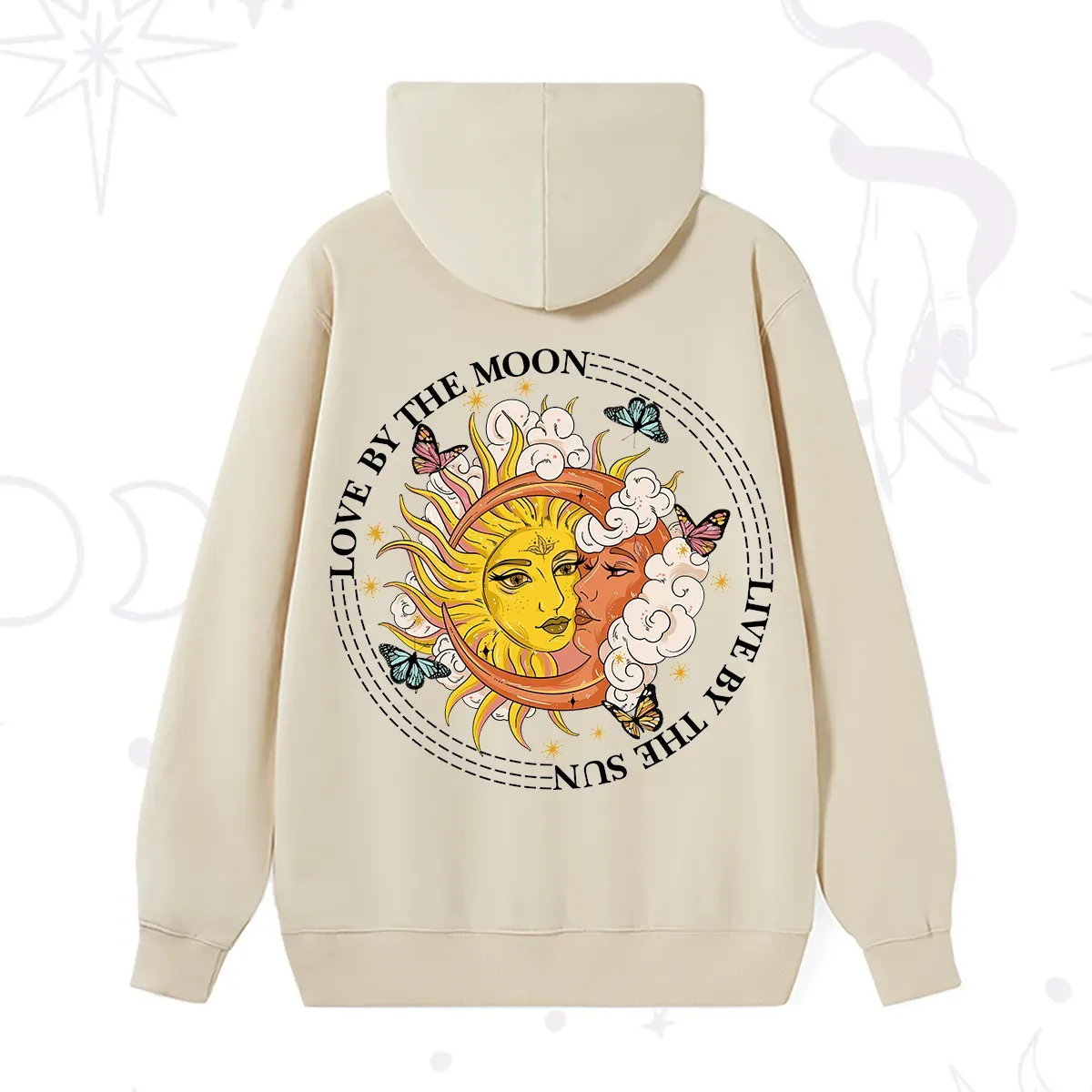 Purplehecate Live By The Sun Love By The Moon Hoodie