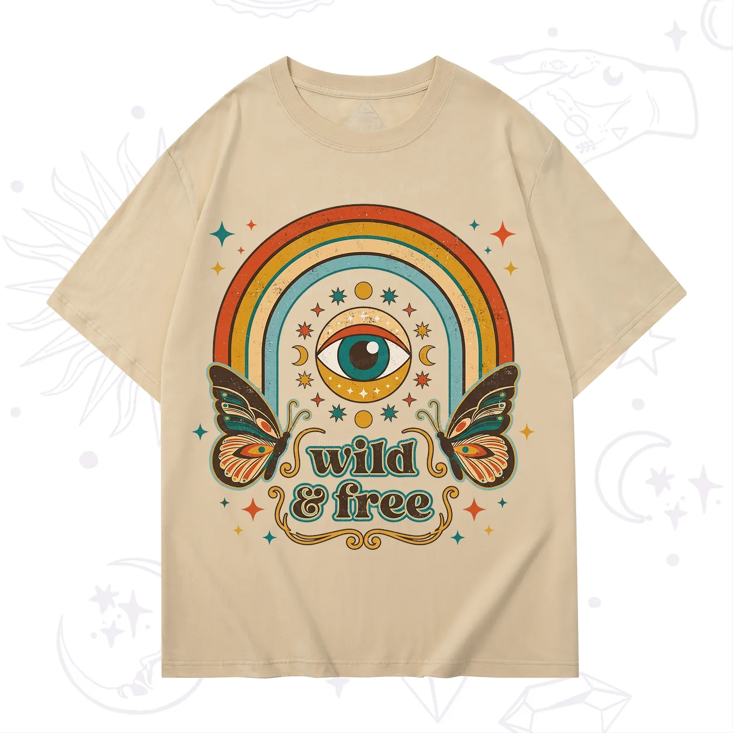 Purplehecate Wild And Free T-Shirt