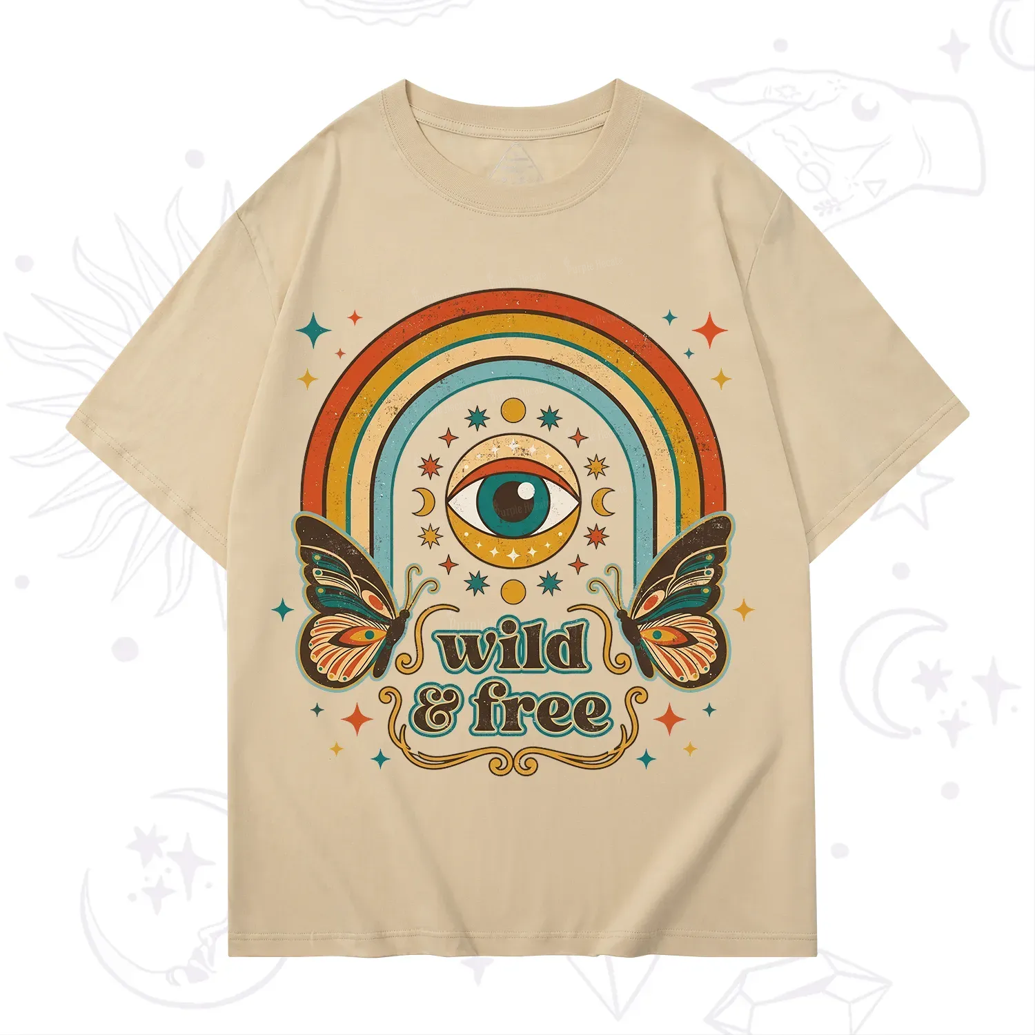 Purplehecate Wild And Free T-Shirt