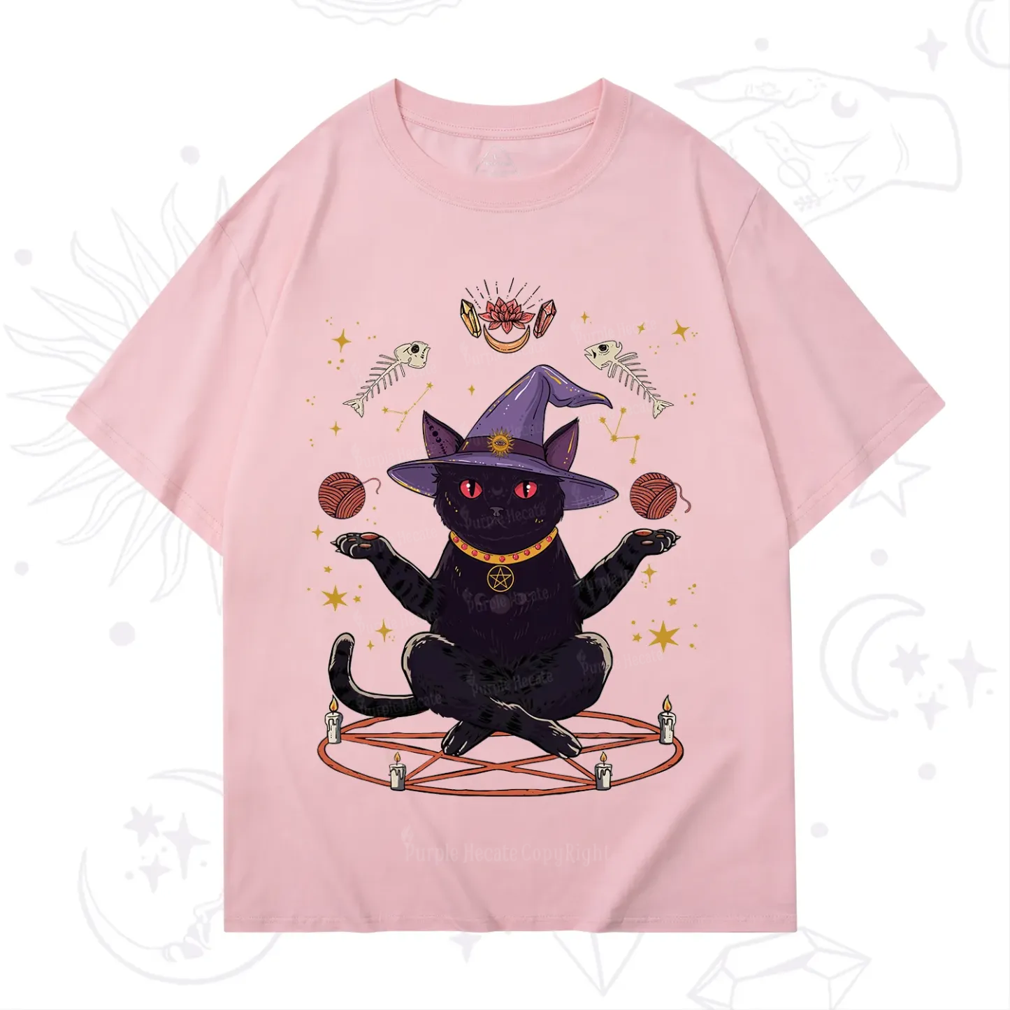 Purplehecate Meowitch Rituals T-Shirt